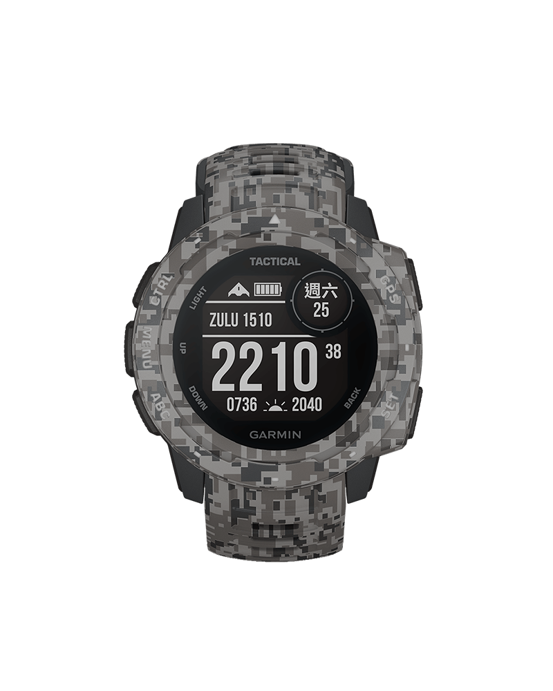 garmin instinct tactical camo graphite